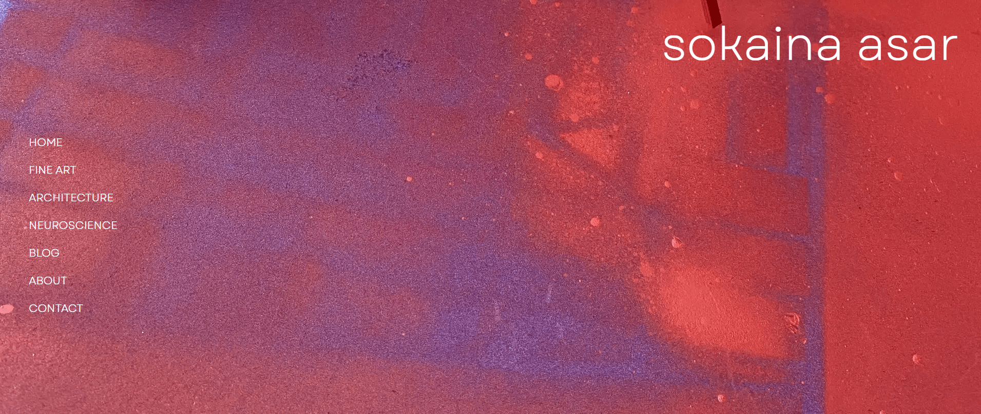 Sokaina Asar Portfolio Website